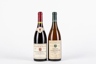 Faiveley, Nuits Saint Georges Les Porets Saint Georges 1er Cru 1995 e Corton-Charlemagne Grand Cr...