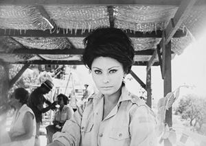 Sophia Loren, from the movie "Judith"