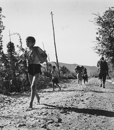 Senza Titolo (Sicilia), stampa successiva alla gelatina ai sali d'argento, 1944