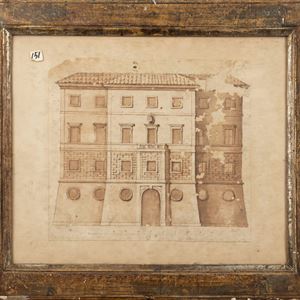 Architectural study for a building