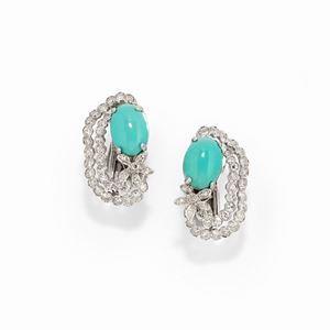 Turquoise earrings