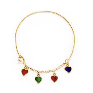 Bracciale con smalto