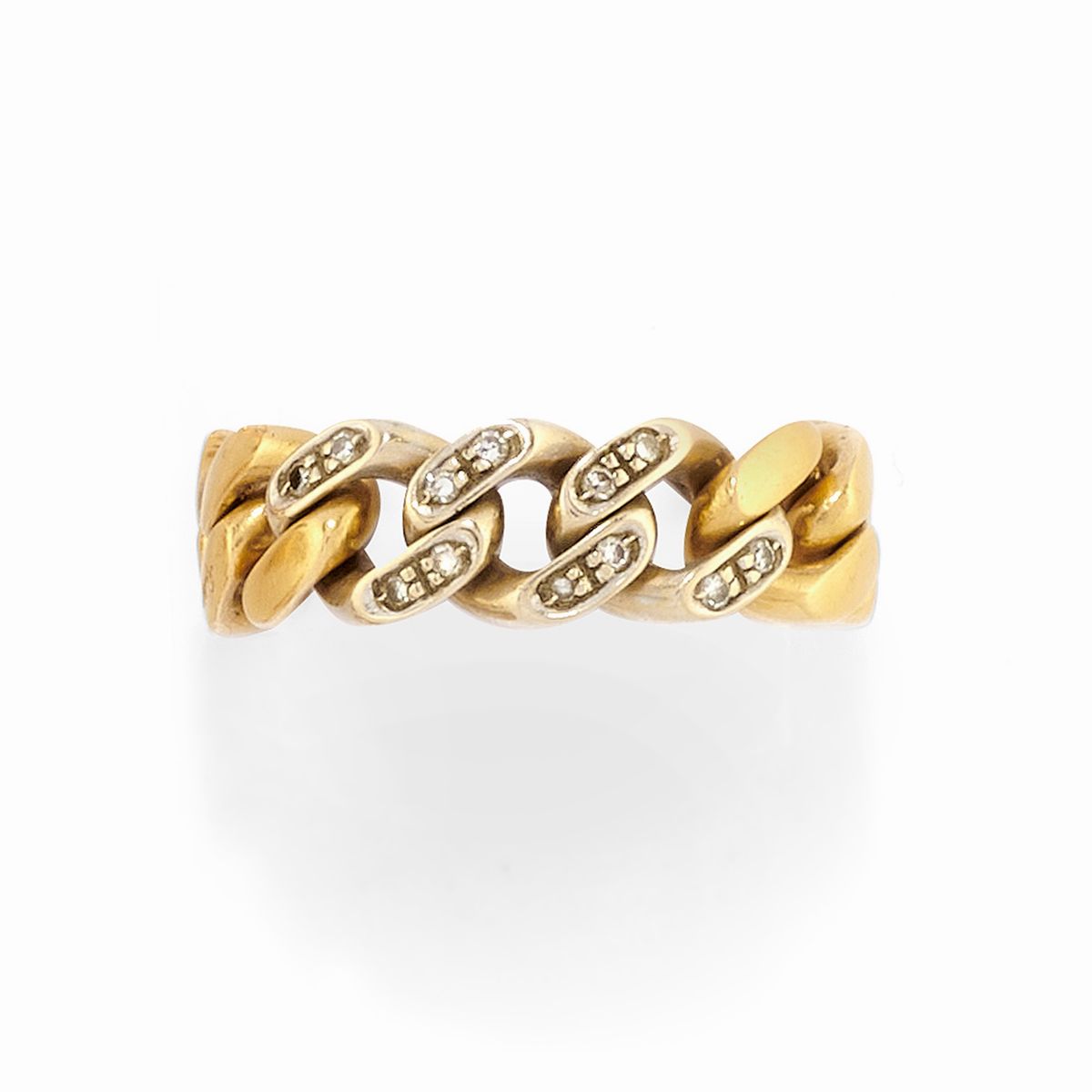 Anelli in oro giallo 18k, vari formati e decorazioni con turchese, rubini, zaffiri e diamanti