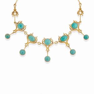 Collana con turchesi