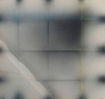 Senza titolo, tecnica mista su carta, 1975
