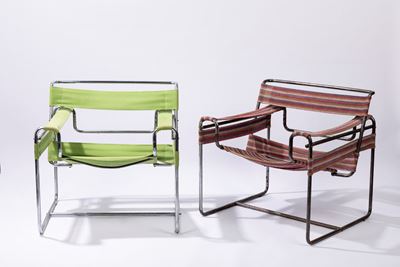 Due sedie, modello B3 'Wassily', 1932 circa