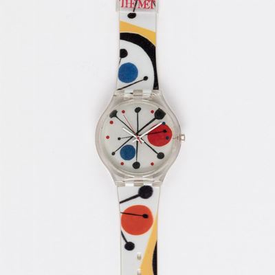 Alexander Calder, Caldera #1 Textile Watch, 1949, tessuto rayon-fibra di vetro