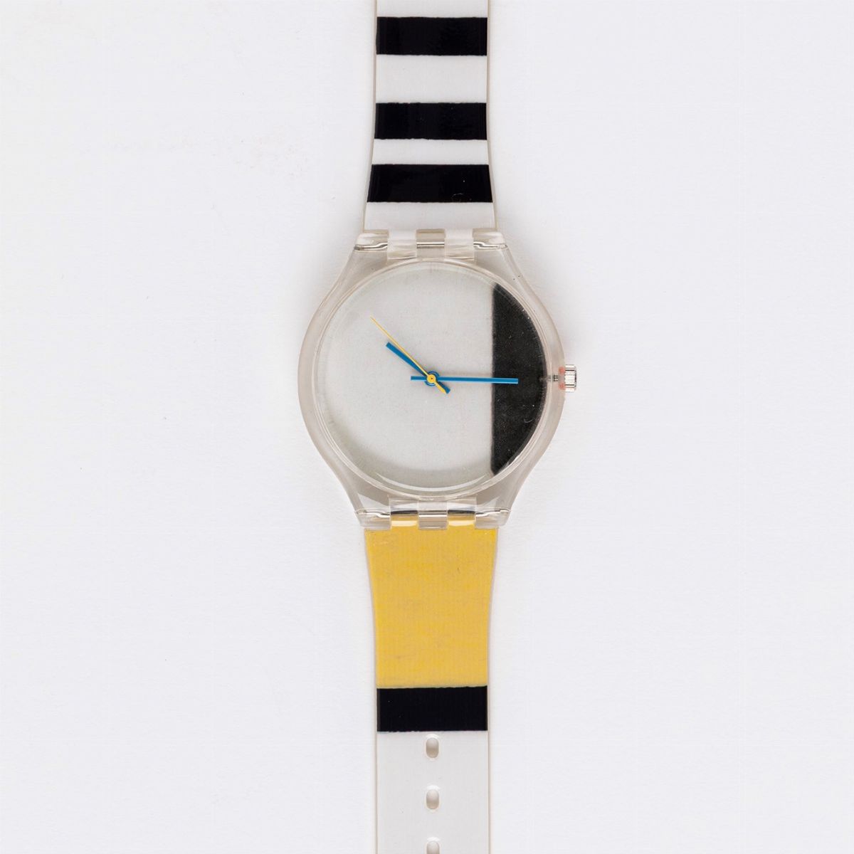 Moma - Orologi Swatch, Mondrian White Watch e Mondrian Blue Watch