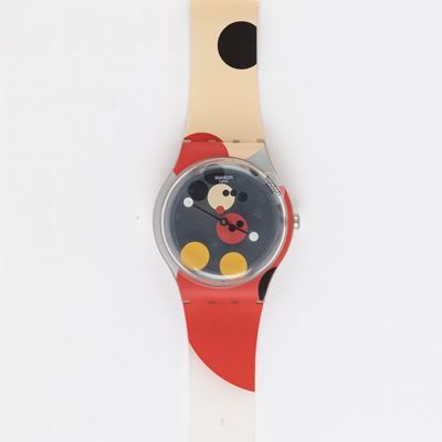 Damien Hirst, Mirror Spot Mickey - Edizione limitata 16025/19999, Orologio da polso