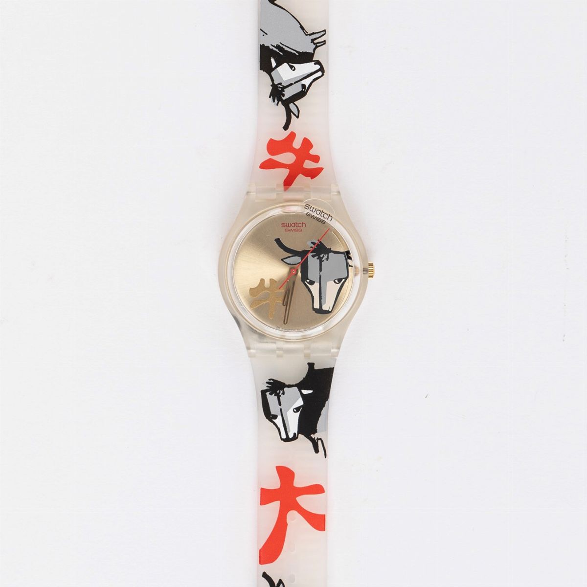 Orologio Swatch, Bulls on Parade (GE222), edizione speciale per il Capodanno Cinese