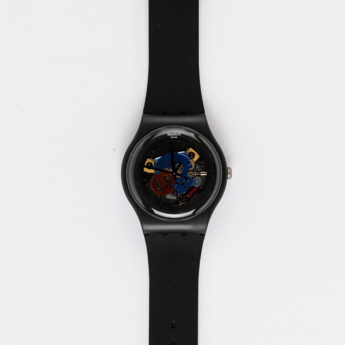 Swatch black outlet lacquered