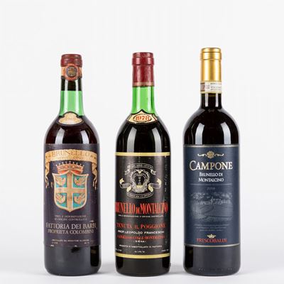 Lotto Brunello di Montalcino (3 Bt)