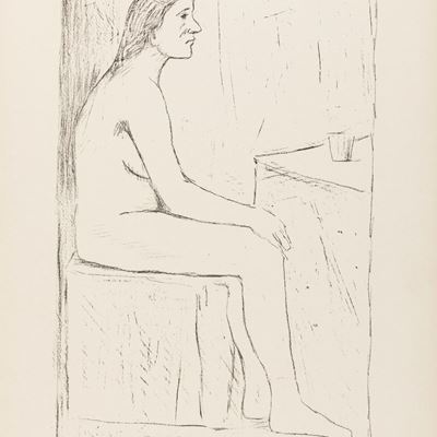 Nudo Seduto