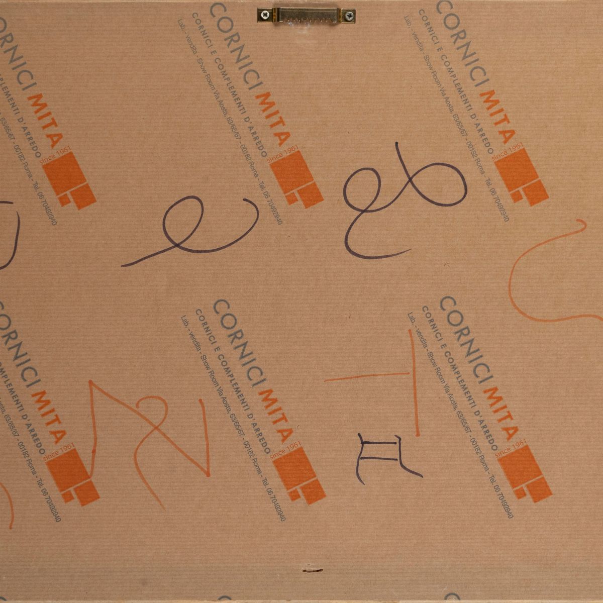Stampa Raffigurante Paesaggio con Lupo e Gallo, Giappone, Secolo XX