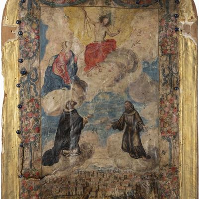 Cristo tra Madonna e Santi