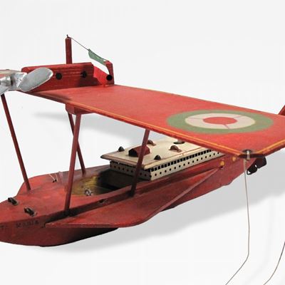 Giocattolo d'epoca, Idrovolante Santa Maria, 1938