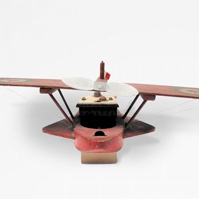 Idrovolante Santa Maria, giocattolo in legno, 1938