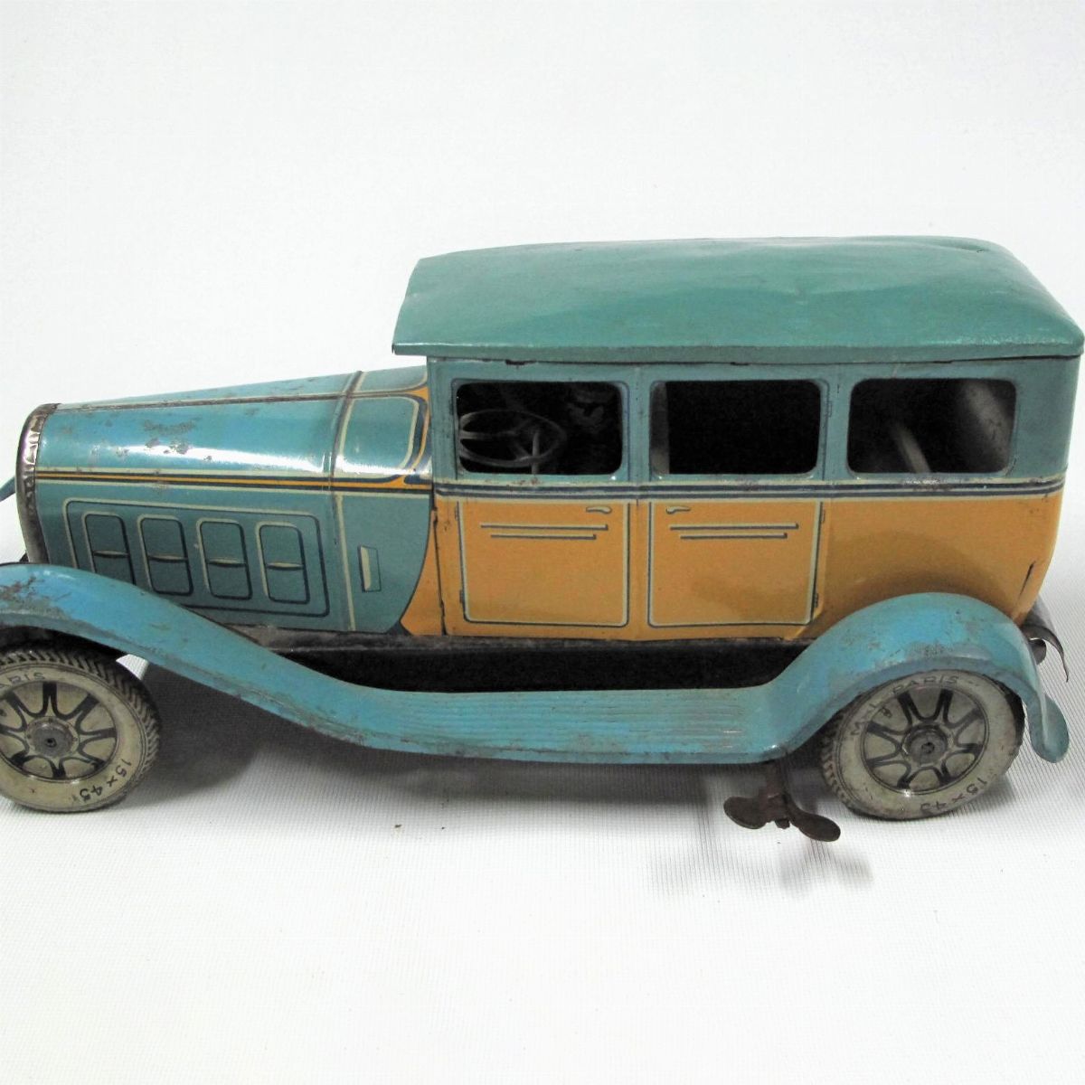 M.L. - Auto modello Limousine 525ML3, giocattolo in metallo con meccanismo a molla
