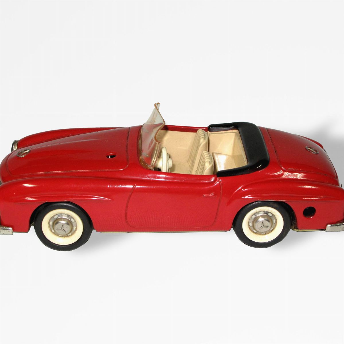 Mercedes 190SL, Schuco 2095. Tin Plate Clockwork Steerable