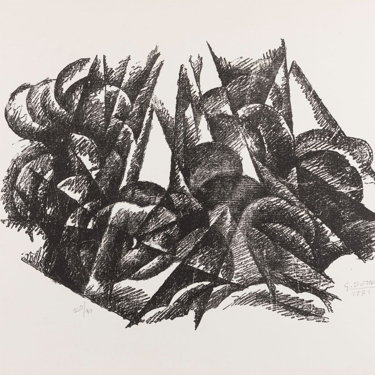 Gerardo Dottori - Senza Titolo
