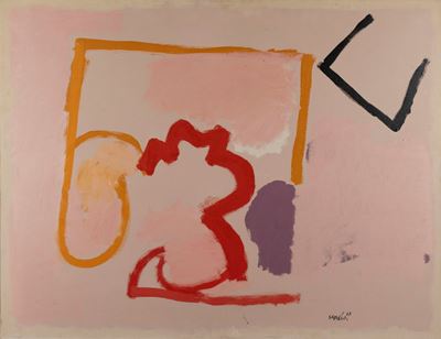 Composizione - olio su tela, 1967