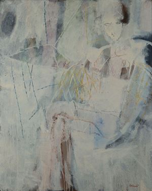 Avenali Marcello - Composition with figure