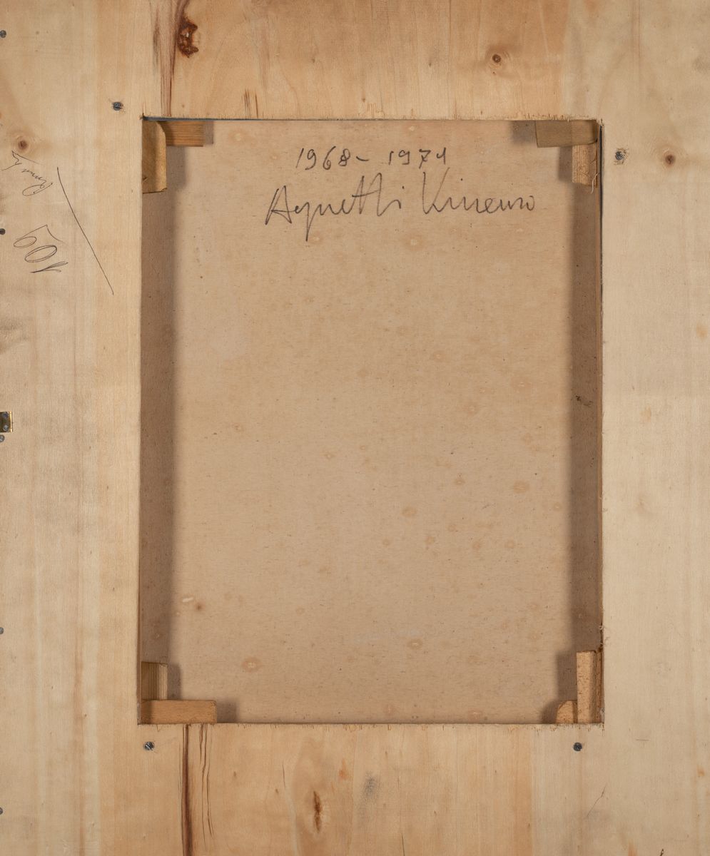 Vincenzo Agnetti - Continua, foto su tela emulsionata, 1971