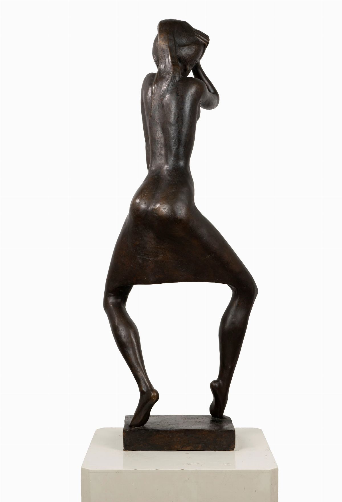 Franco Verroca - Senza titolo, bronzo patina bruna