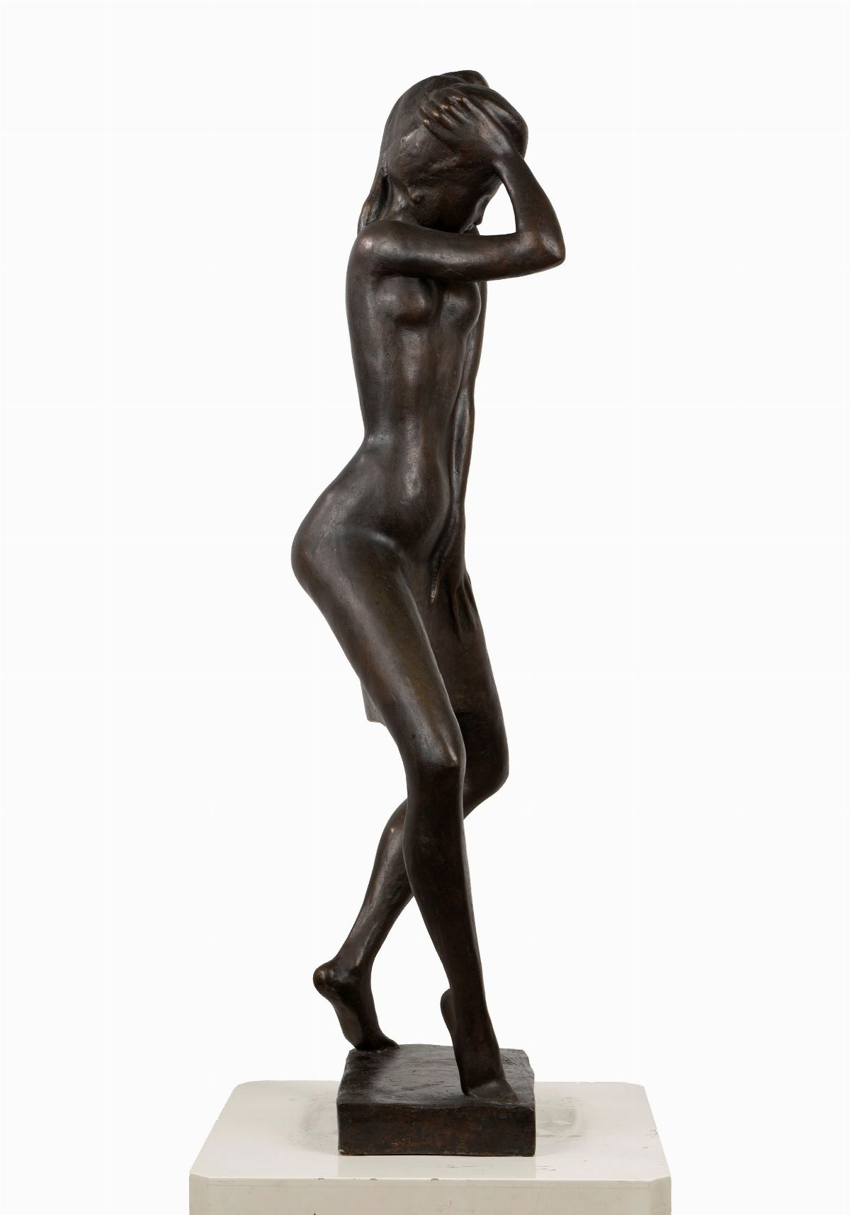 Franco Verroca - Senza titolo, bronzo patina bruna