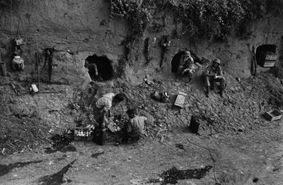 Salerno, Italia, Stampa successiva alla gelatina ai sali d'argento, 1943