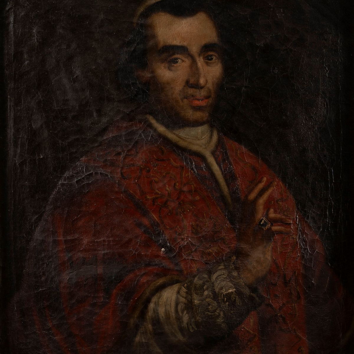 Scuola Italiana, Inizi del Secolo XIX - Ritratto di Pio VII Chiaramonti