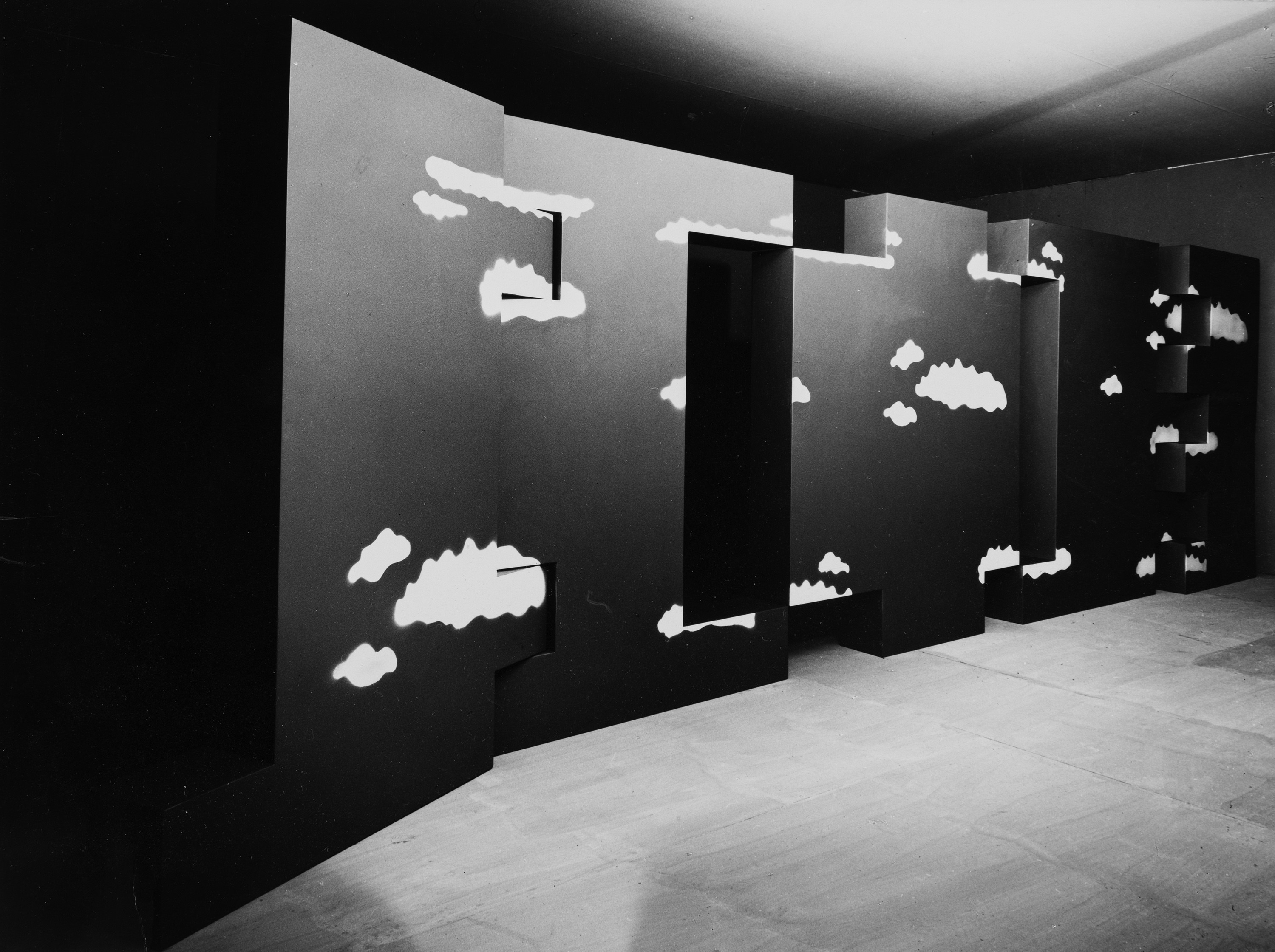 Anonimo - Colla, Pistoletto, Pascali, Bonalumi, Festa, 'Lo spazio dell'immagine', sette stampe vi...
