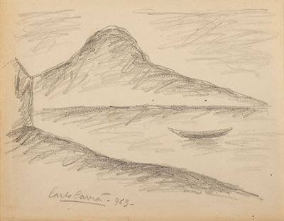 Marina, matita grassa su carta, 1963