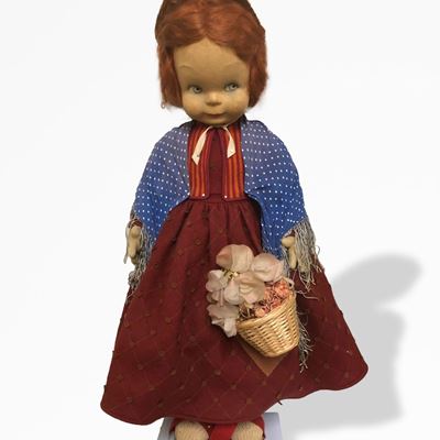 Bambola in panno Lenci, Italia, 1940
