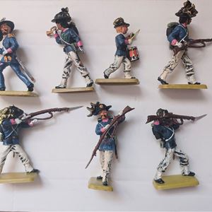 "Bersaglieri" Soldiers of Risorgimento - set of 7 pieces