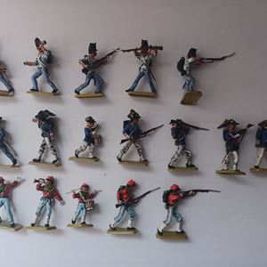 Set of Risorgimento Soldiers: Austriac, Bersaglieri and Garibaldini (20 pieces)