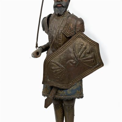 Pupo Siciliano Raffigurante Saraceno, Palermo Secolo XIX