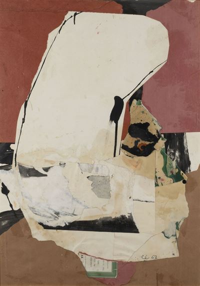 Will till (tecnica mista e collage su carta, 1962)