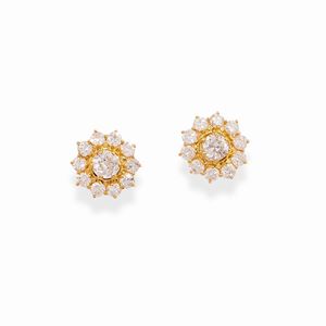 Orecchini con diamanti
