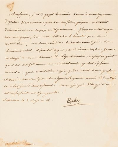 Lettera al Principe Eugenio