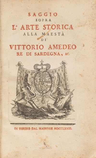 Saggio Sopra L'arte Storica