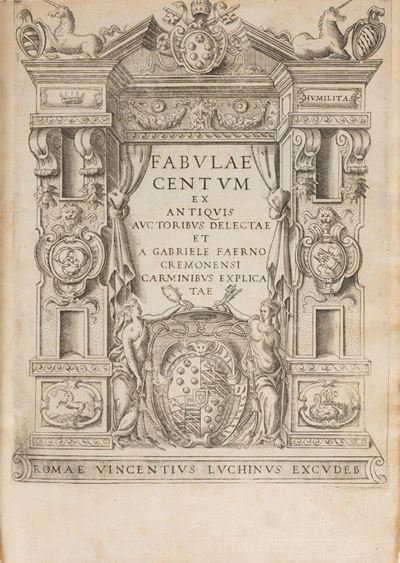 Fabulae Centum Ex Antiquis Auctoribus Delectae Et a Gabriele Faerno Cremonensi Carminibus Explica...