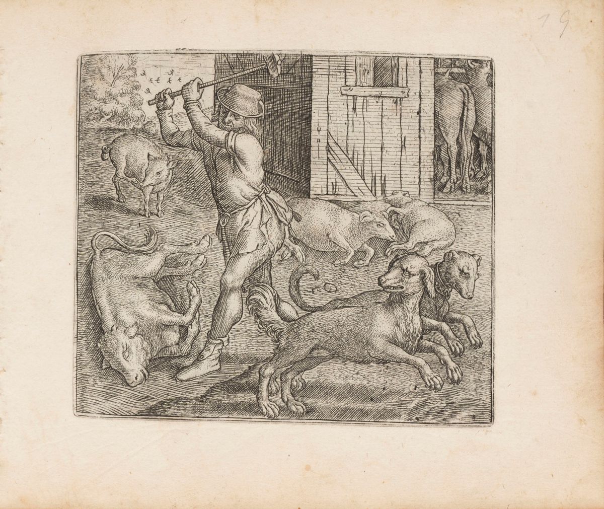 Marcus Gheeraerts The Elder - Esbatement Moral, Des Animaux