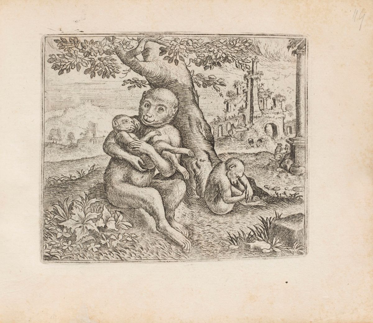 Marcus Gheeraerts The Elder - Esbatement Moral, Des Animaux
