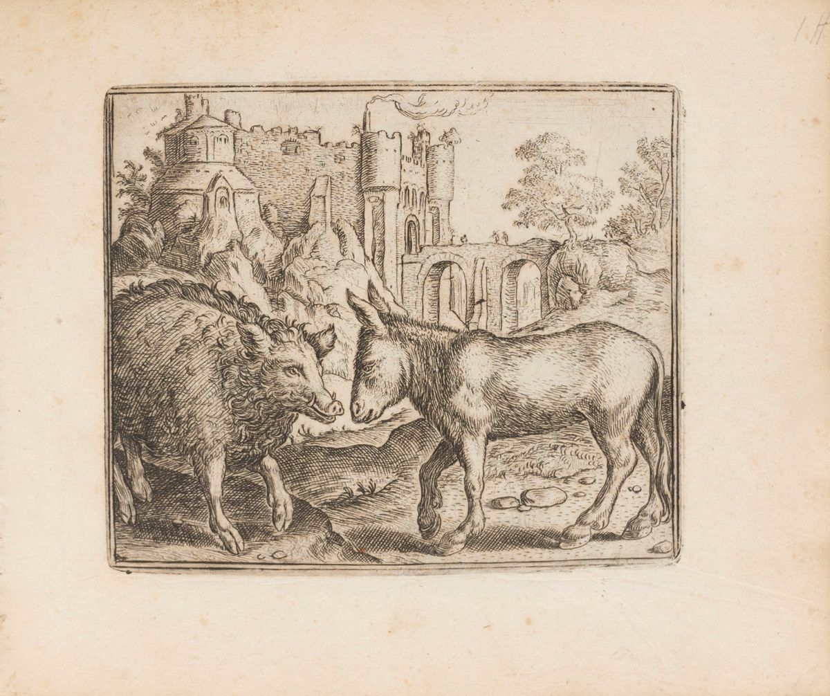 Marcus Gheeraerts The Elder - Esbatement Moral, Des Animaux