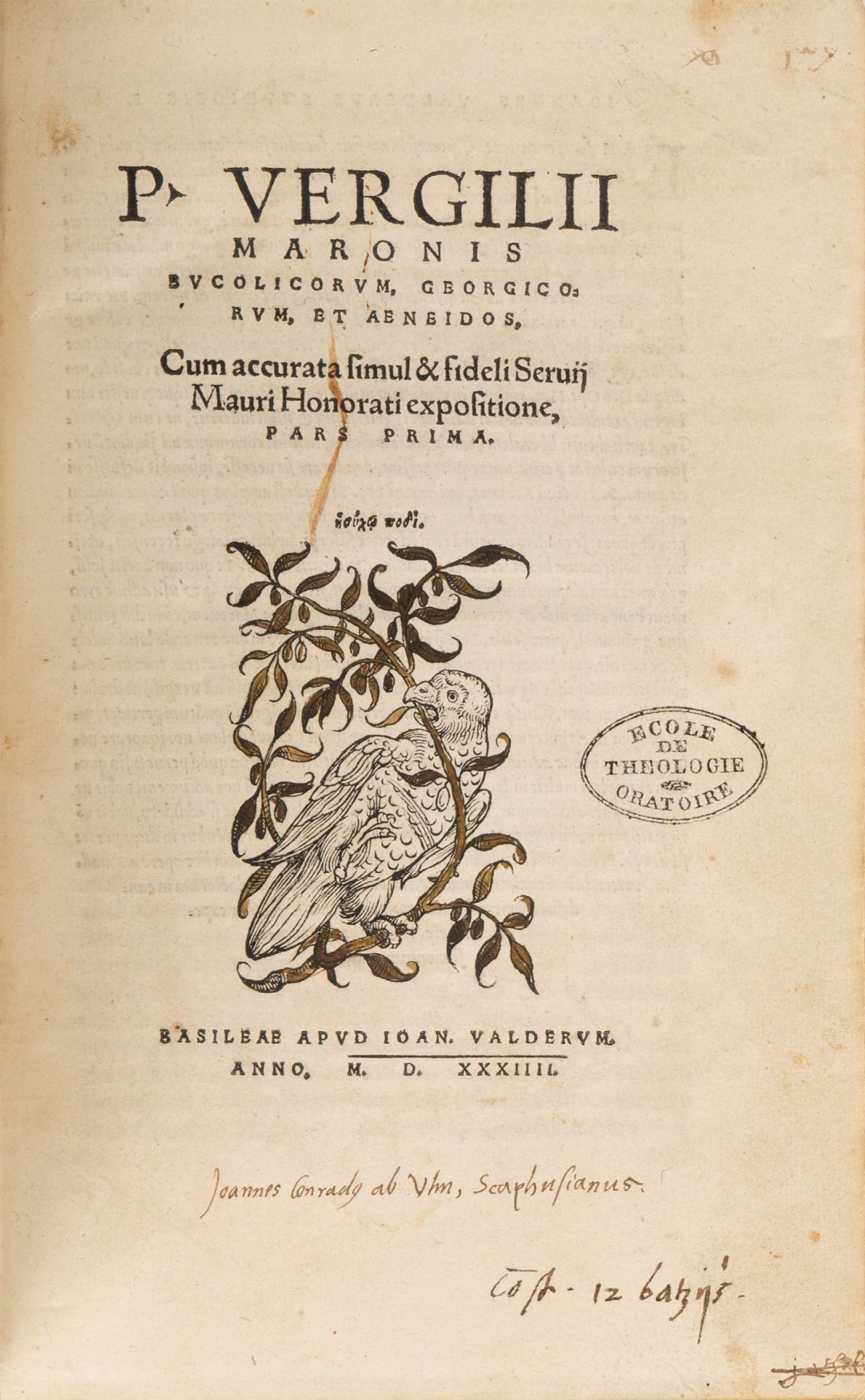 Publio Virgilio Marone - P. Vergilii Maronis Bucolicorum, Georgicorum, Et Aeneidos
