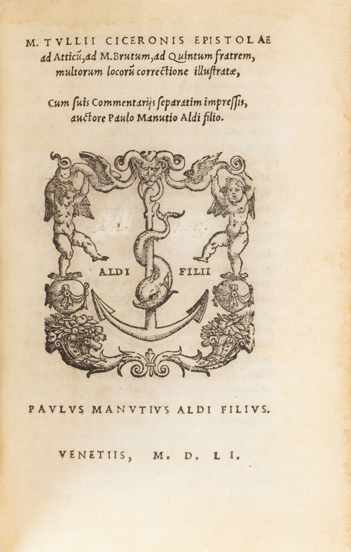 Marco Tullio Cicerone - De Philosophia - Officiorum Libri Tres - Rhetoricorum Ad C. Herennium - E...
