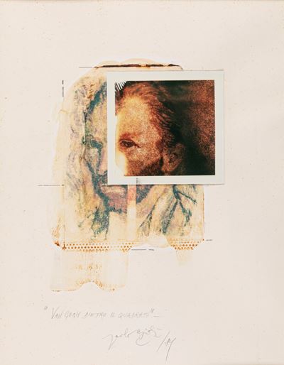 Van Gogh dietro il quadrato, Polaroid applicata a polaroid transferta