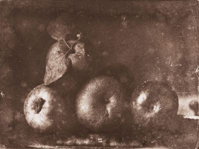 Nature morte avec 3 pommes, stampa moderna alla gelatina ai sali d'argento