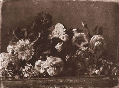 Nature morte aux fleurs, stampa moderna alla gelatina ai sali d'argento